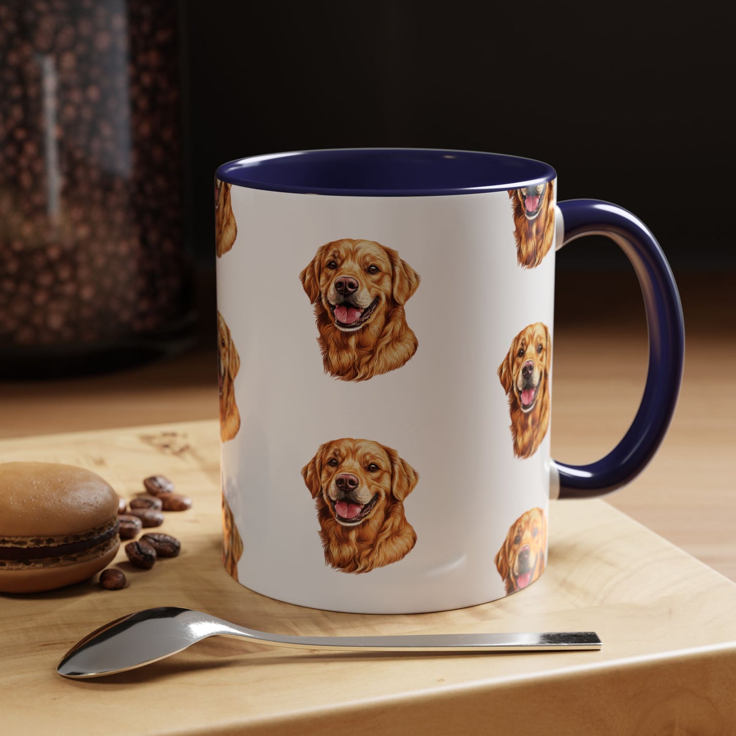 Golden Head 2-Tone Coffee Mug