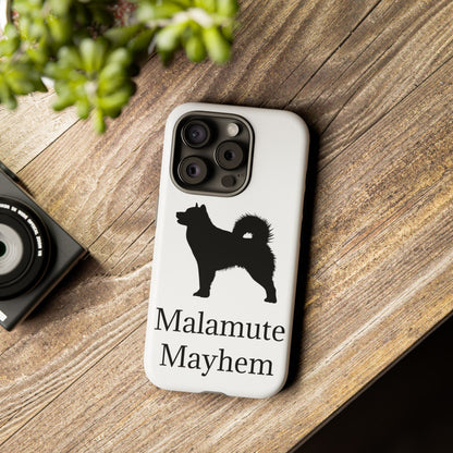 Malamute Mayhem iPhone Case