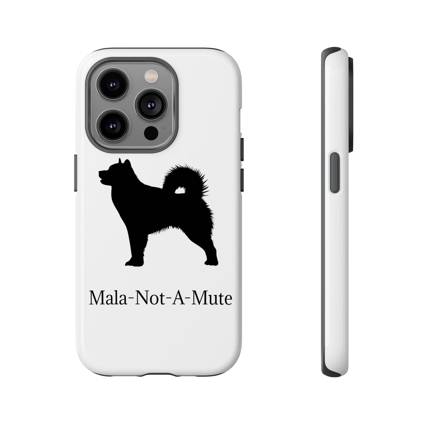 Mala-Not-A-Mute iPhone Case