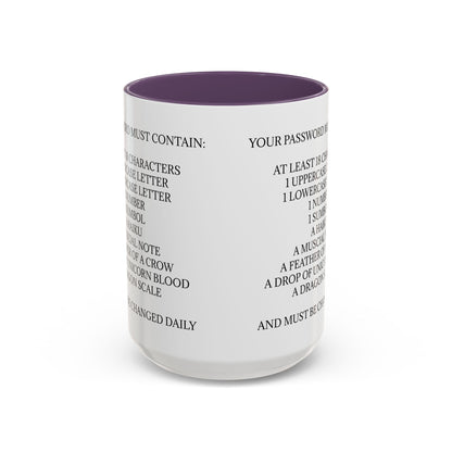 Password 2-Tone Coffee Mug