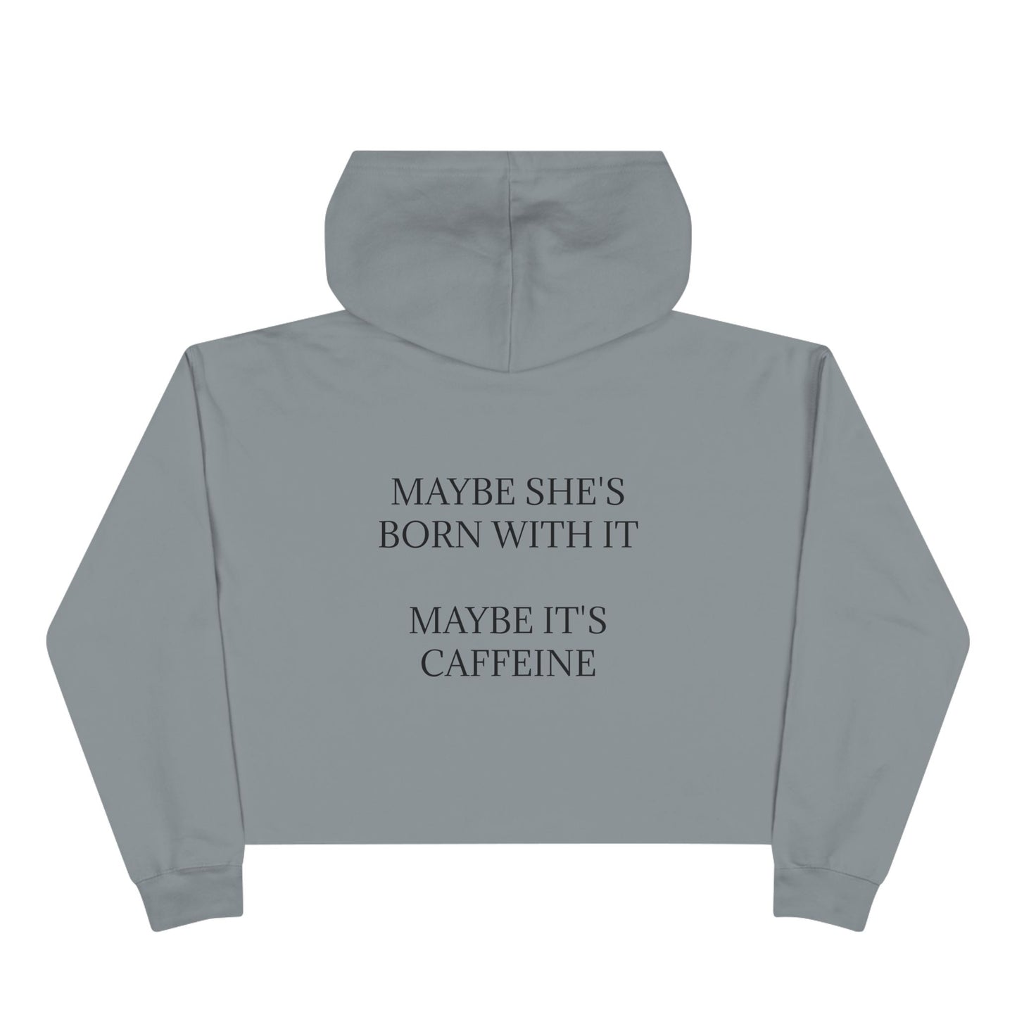 Born With It Women's Crop Hoodie