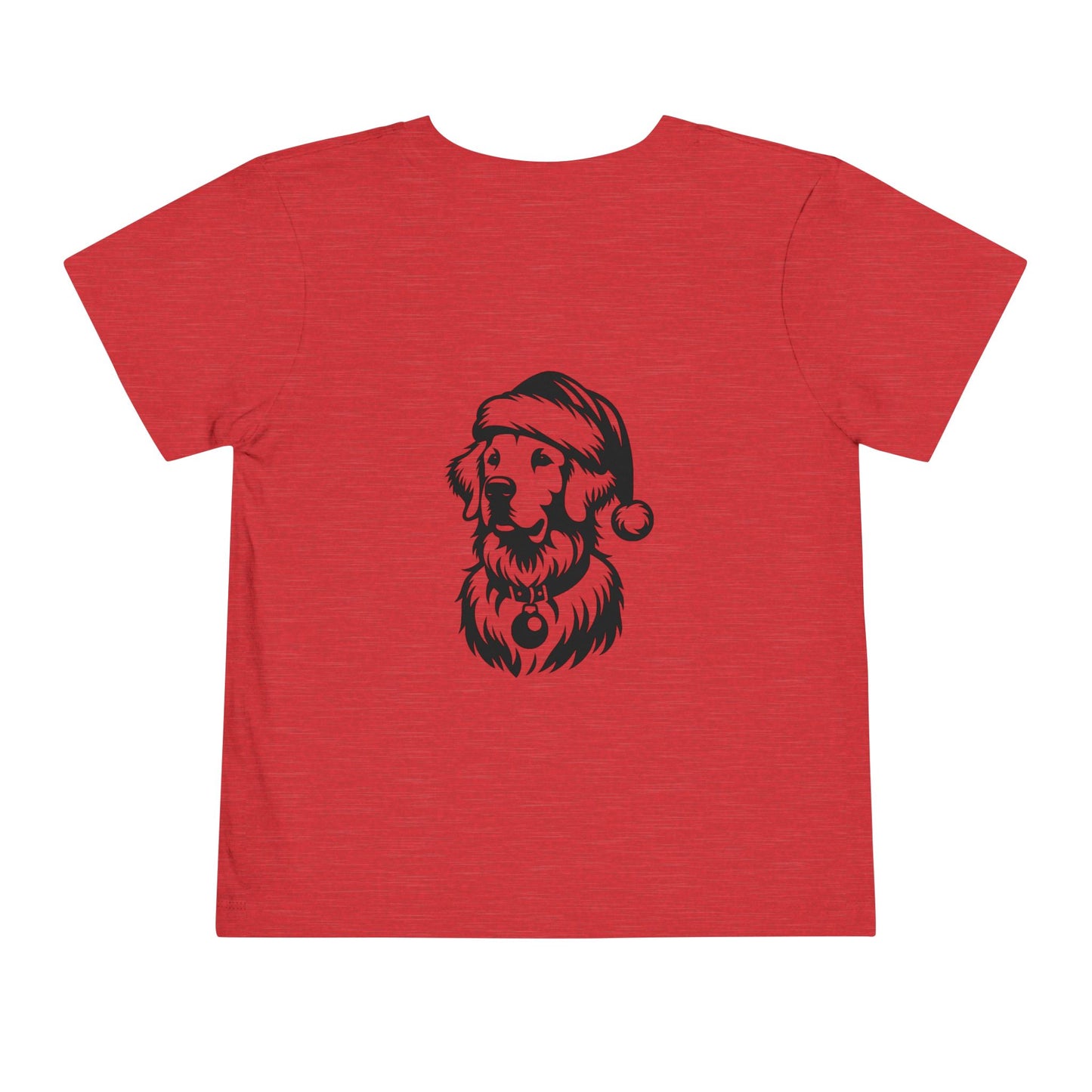 Santa Paws Golden Toddler Unisex Short Sleeve Crewneck Tee