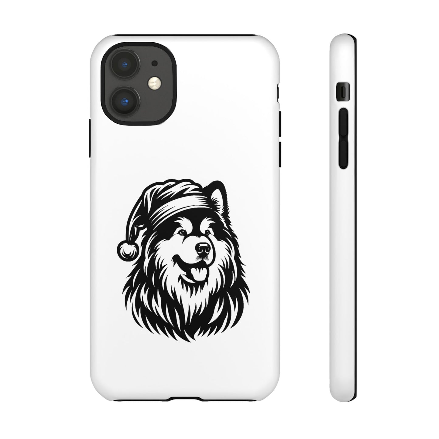 Santa Paws Malamute iPhone Case