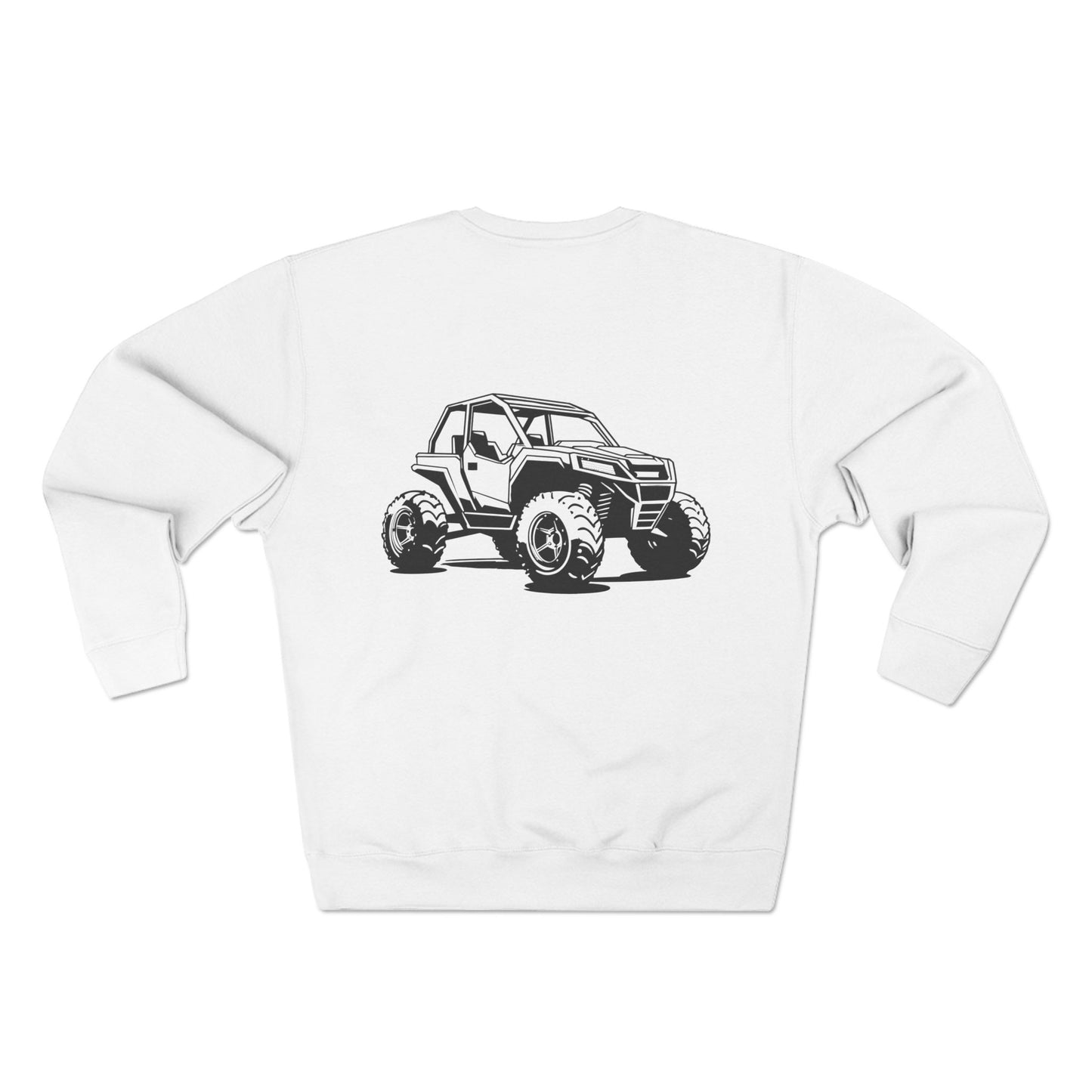 Off The Beaten Path Side By Side Unisex Crewneck Sweatshirt