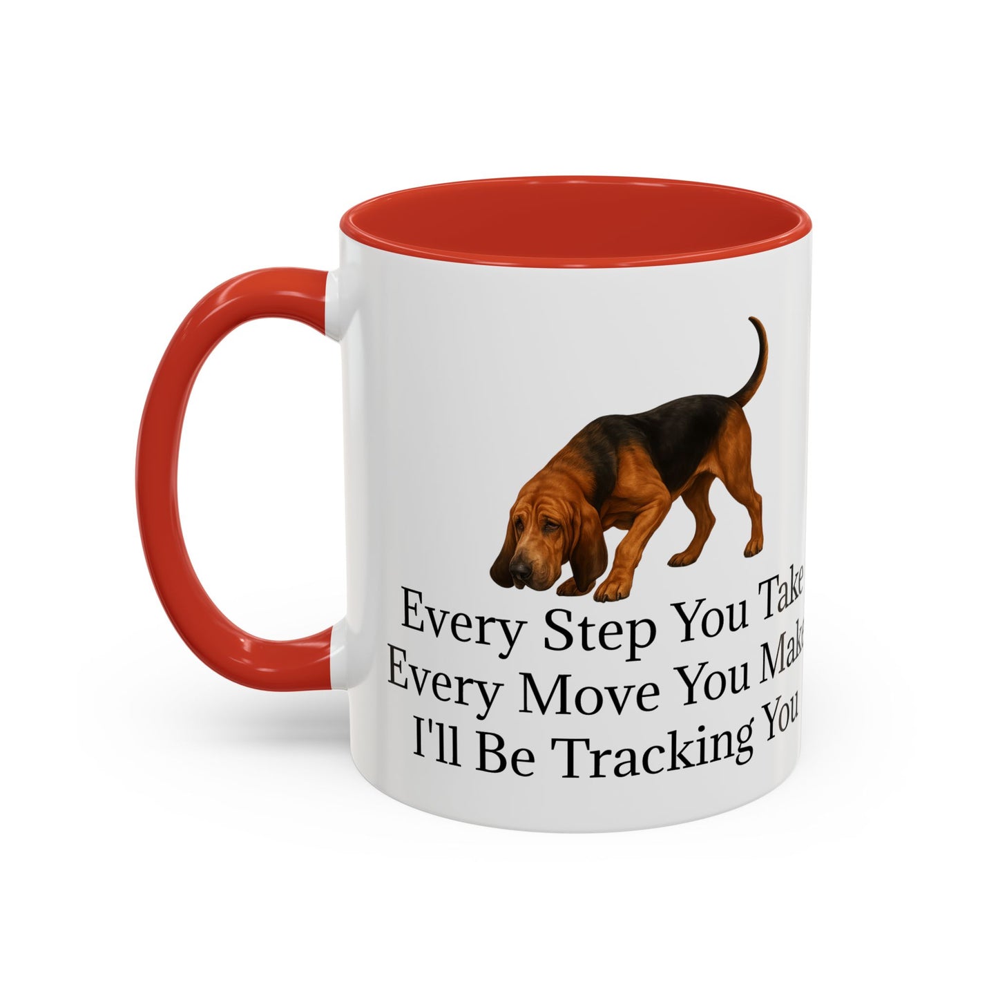 Tracking You 2-Tone Coffee Mug