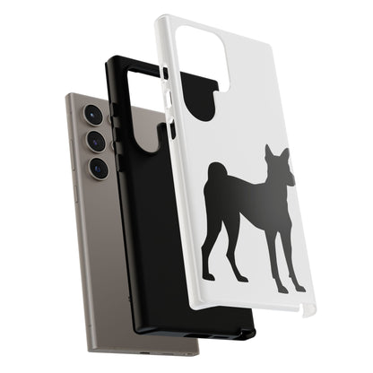 Basenji Silhouette Samsung Case