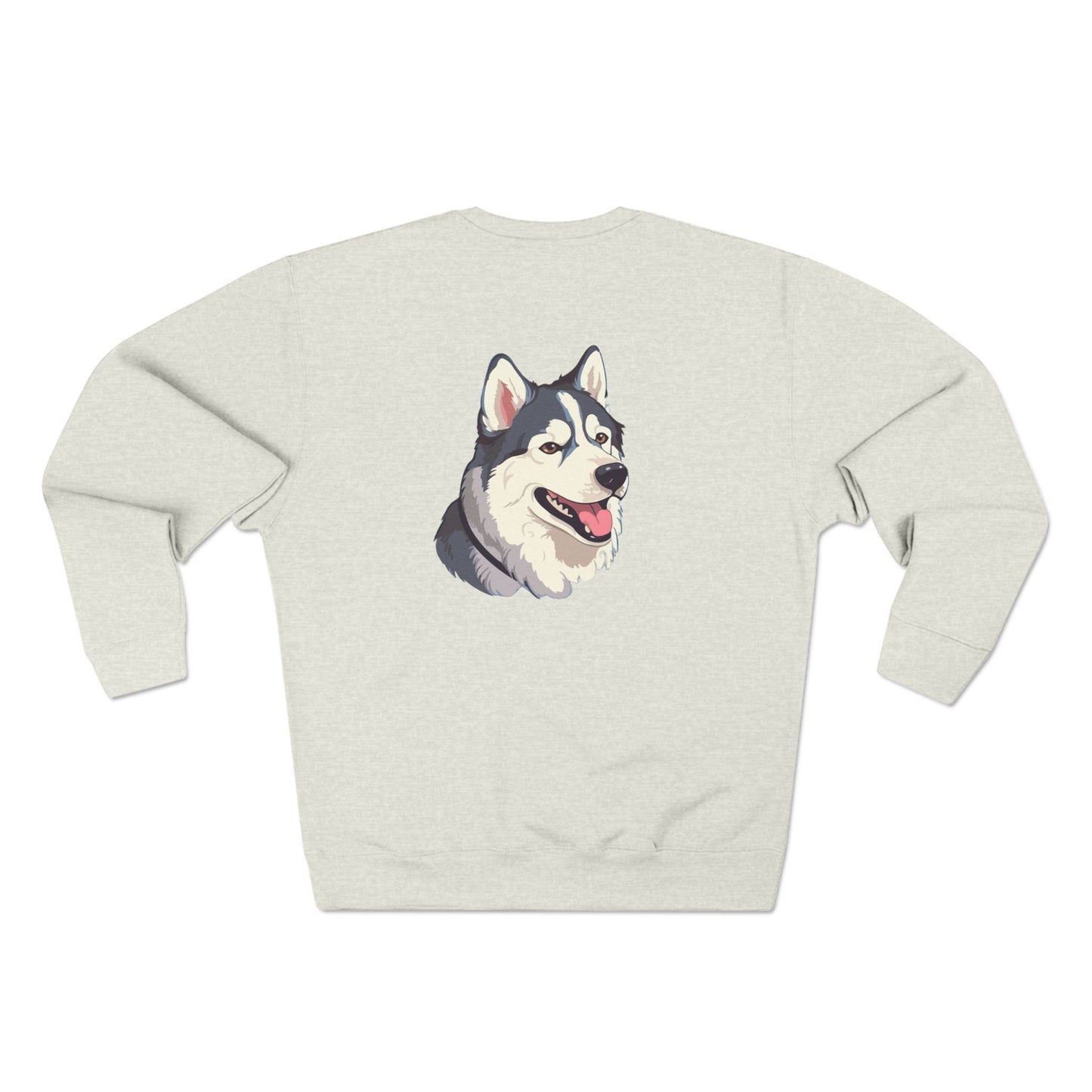 Malamute Head Unisex Crewneck Sweatshirt
