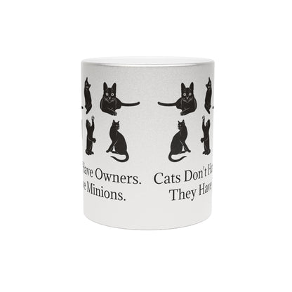 Cat Minions Metallic Coffee Mug