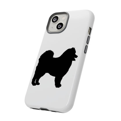 Samoyed Silhouette iPhone Case