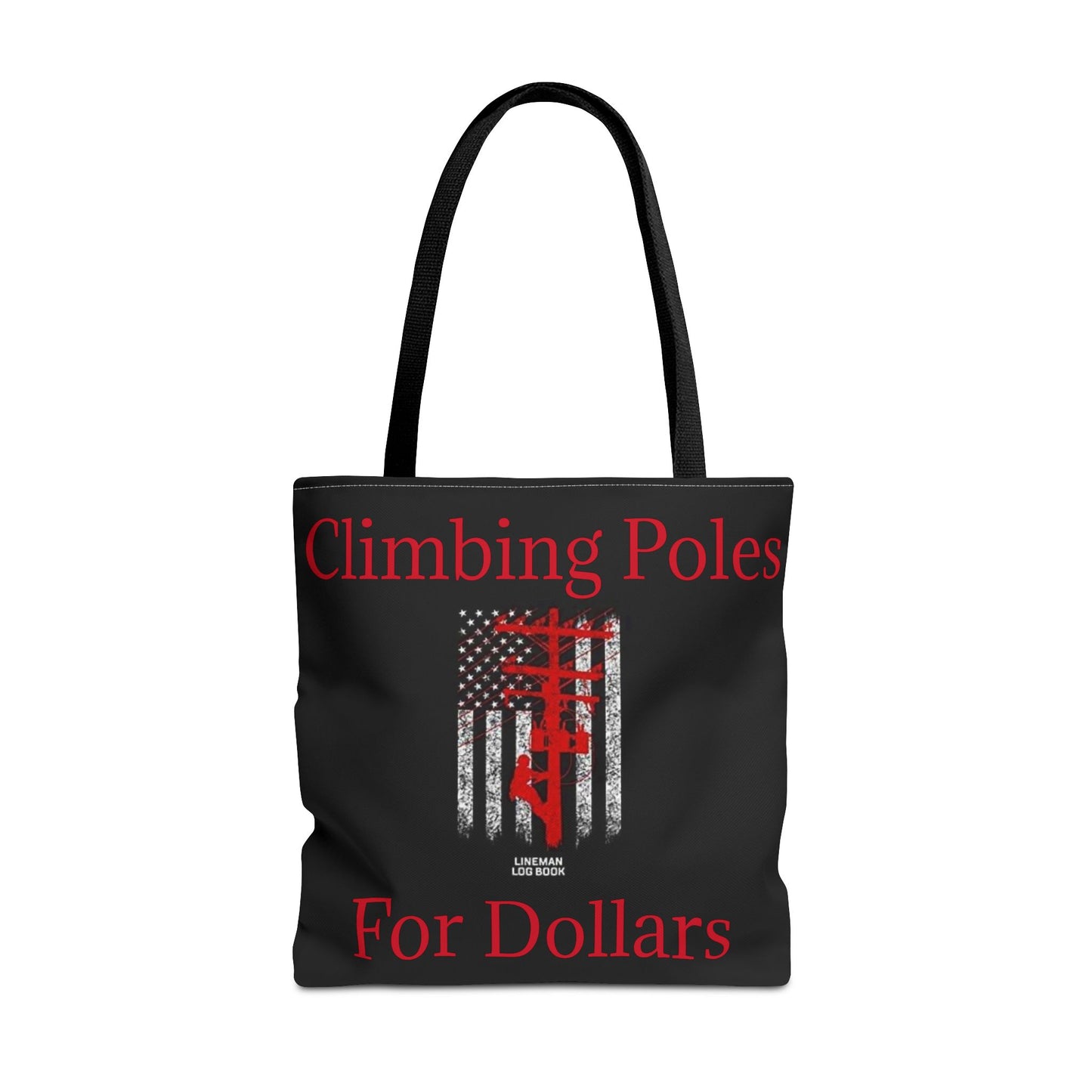 Climbing Poles Tote Bag