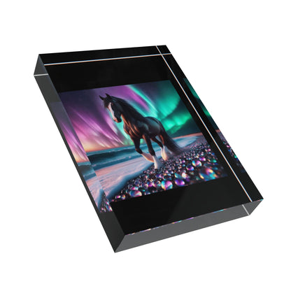 Midnight Magic Acrylic Photo Block