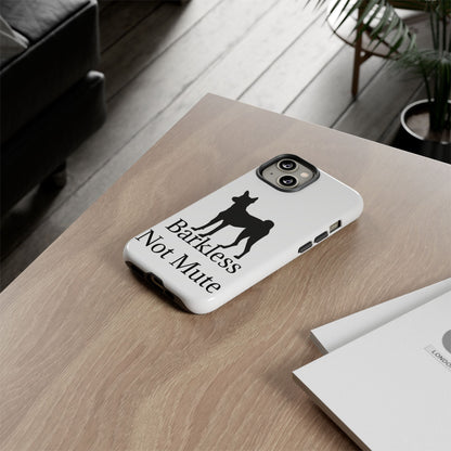 Barkless Not Mute iPhone Case