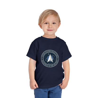 US Space Force Toddler Unisex Short Sleeve Crewneck Tee