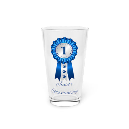 Junior Showmanship Drinking Glass