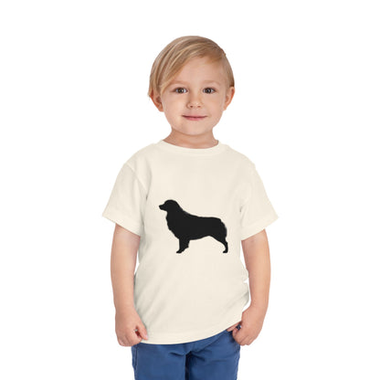 Aussie Silhouette Toddler Unisex Short Sleeve Crewneck Tee