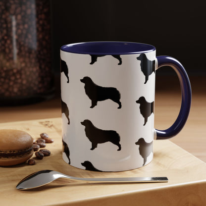 Aussie Silhouette 2-Tone Coffee Mug