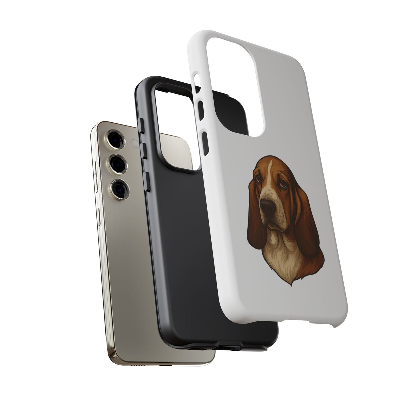 Basset Hound Head Samsung Case