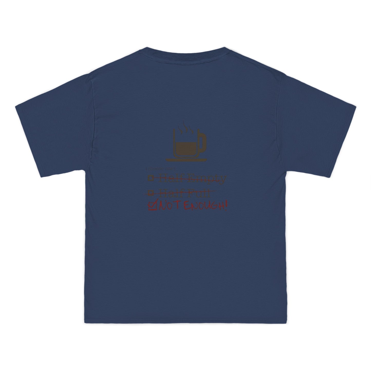 Not Enough Men's Short-Sleeve Crewneck Tee