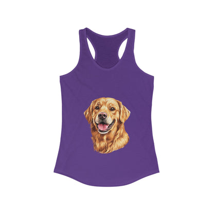 Golden Head Women's Racerback Tank