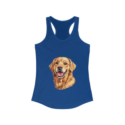 Golden Head Women's Racerback Tank