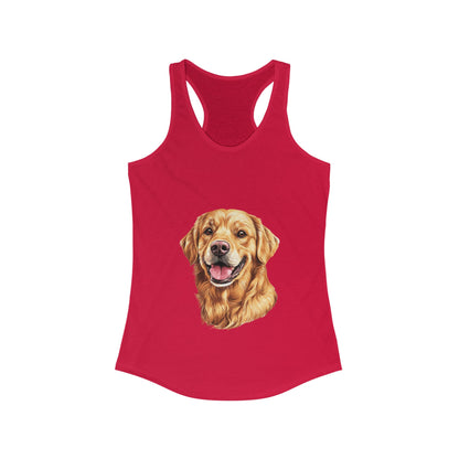 Golden Head Women's Racerback Tank