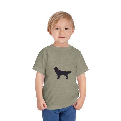 Golden Silhouette Toddler Unisex Short Sleeve Crewneck Tee