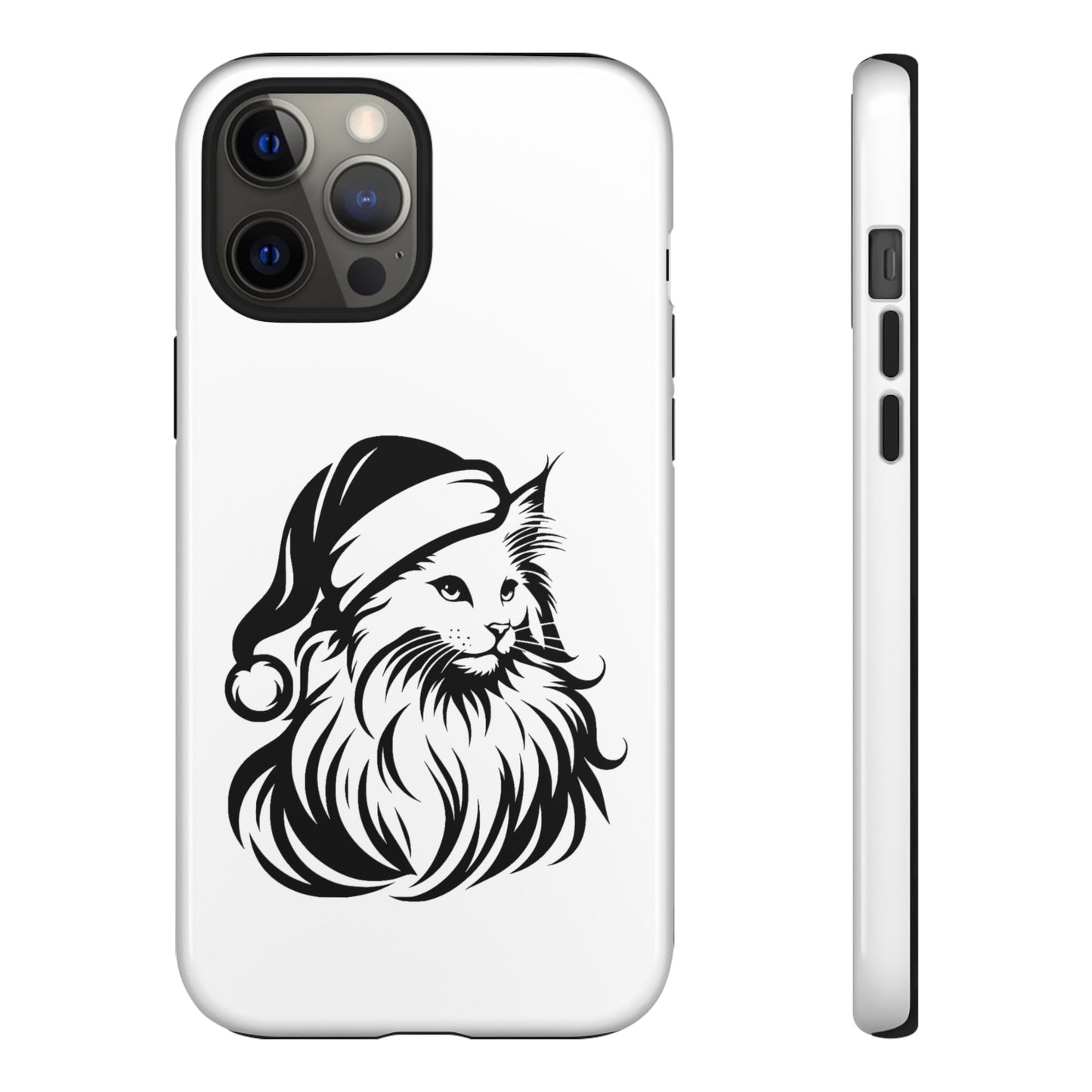 Santa Paws Cat iPhone Case