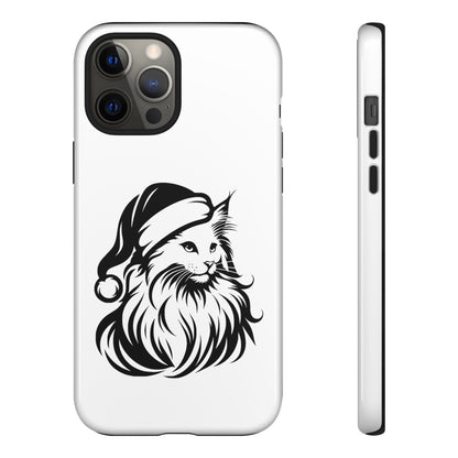 Santa Paws Cat iPhone Case