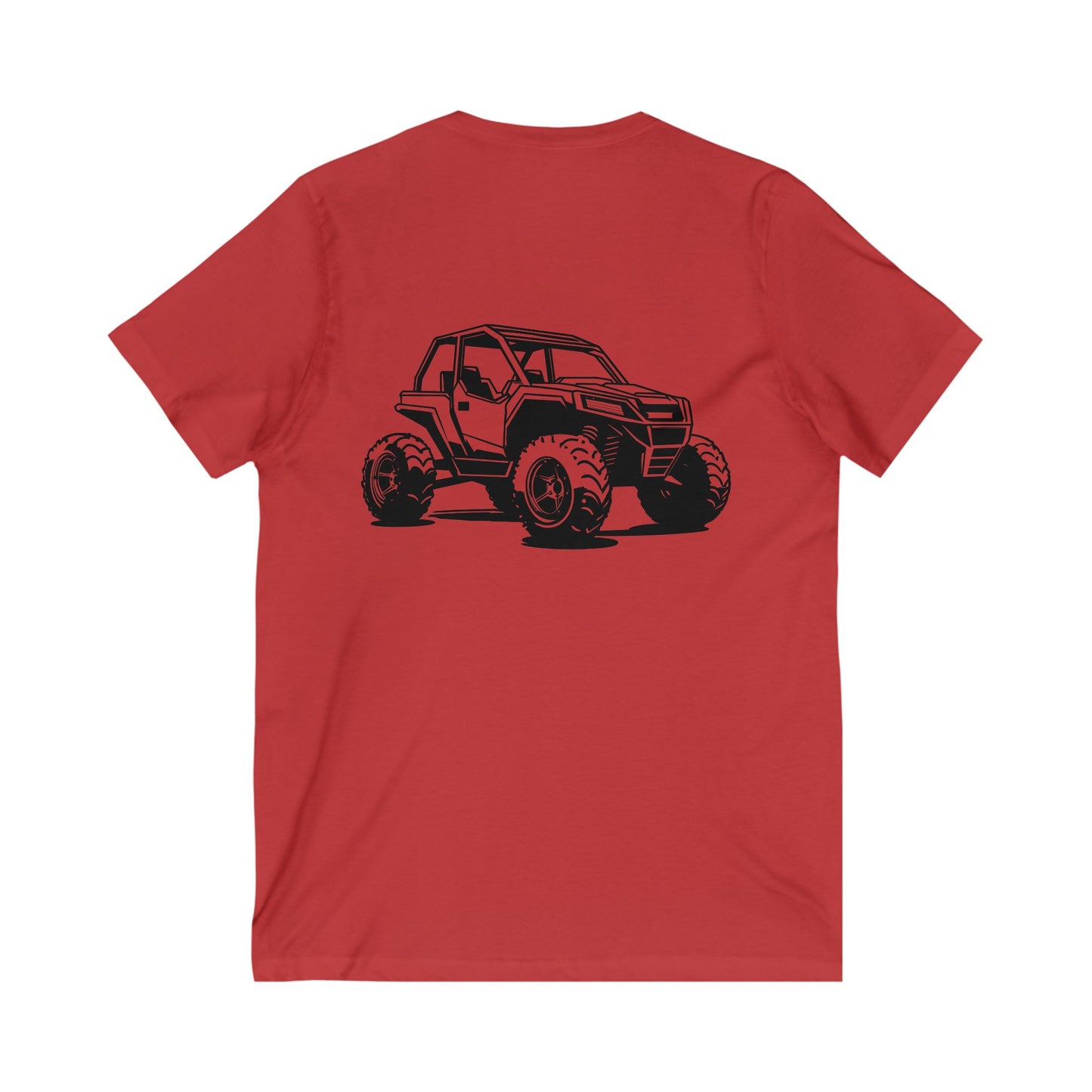 Off The Beaten Path Side By Side Unisex Short Sleeve V-Neck Tee