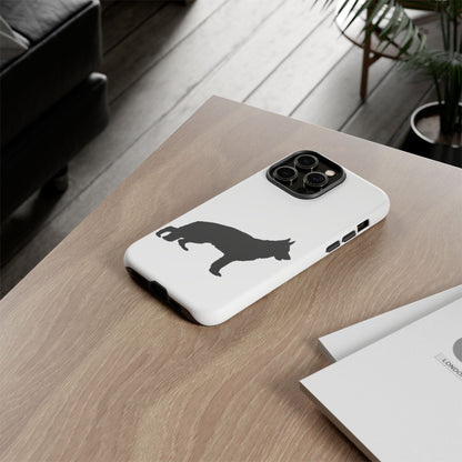 German Shepherd Silhouette iPhone Case