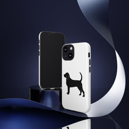 Bloodhound Silhouette iPhone Case