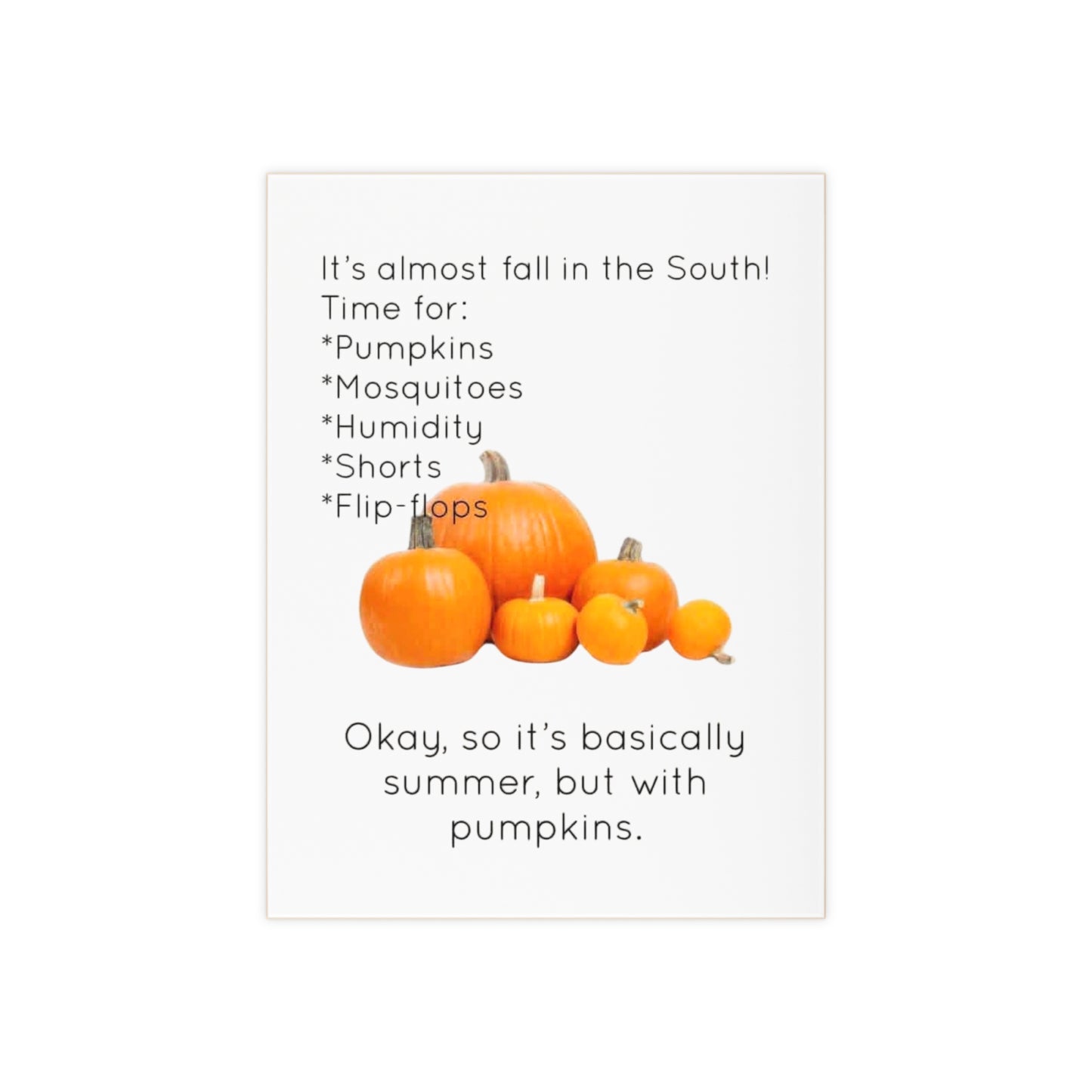Fall In The South Ceramic Photo Tile