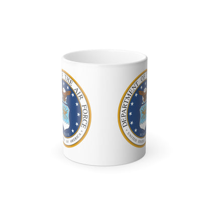 US Air Force Color Changing Mug