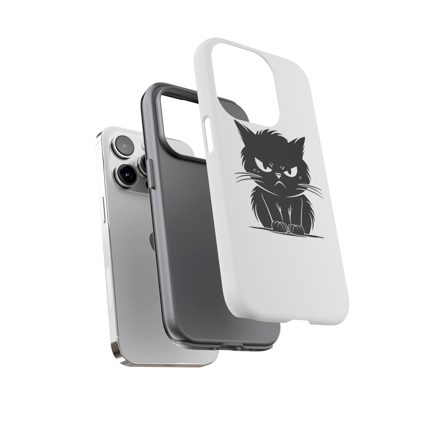 Angry Cat iPhone Case