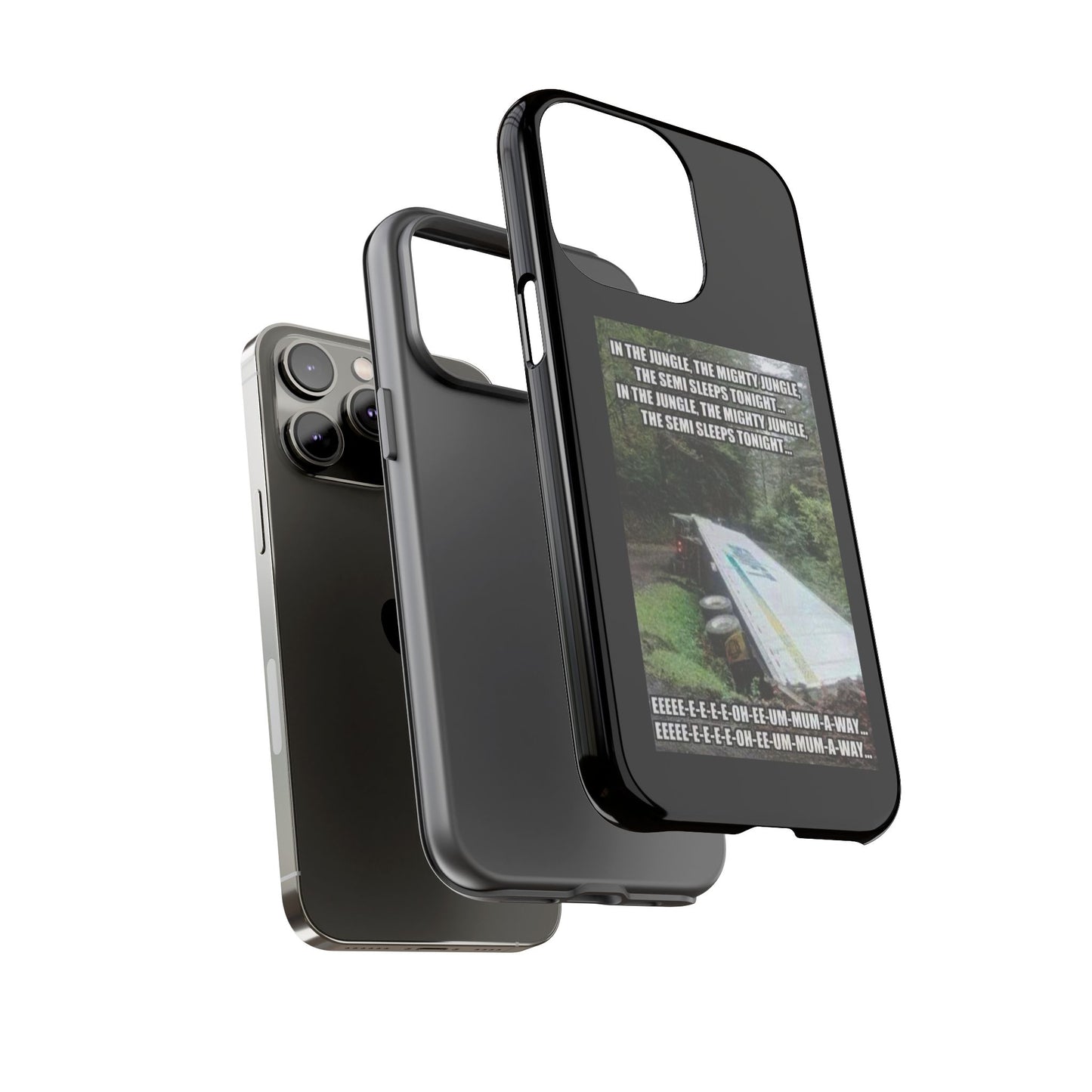 Semi Sleeps iPhone Case