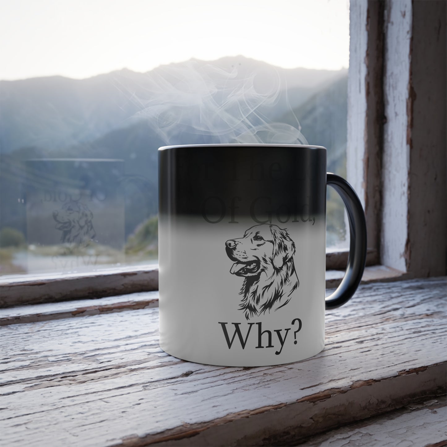 For The Love Of Gold Color Changing Mug