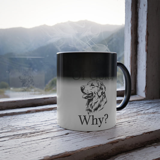 For The Love Of Gold Color Changing Mug