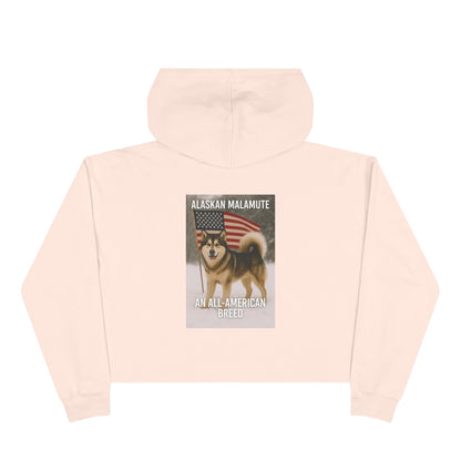 All-American Breed Women's Crop Hoodie