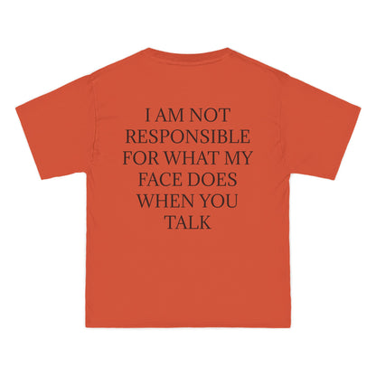When You Talk Men's Short-Sleeve Crewneck Tee