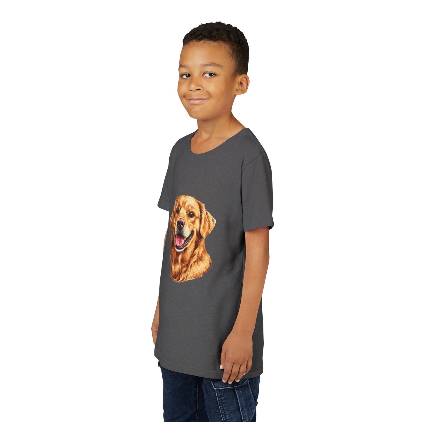 Golden Head Youth Unisex Short Sleeve Crewneck Tee