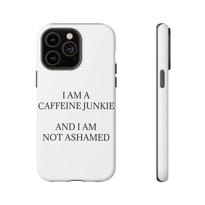 Caffeine Junkie iPhone Case