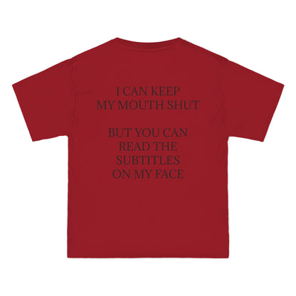 Subtitles Men's Short-Sleeve Crewneck Tee