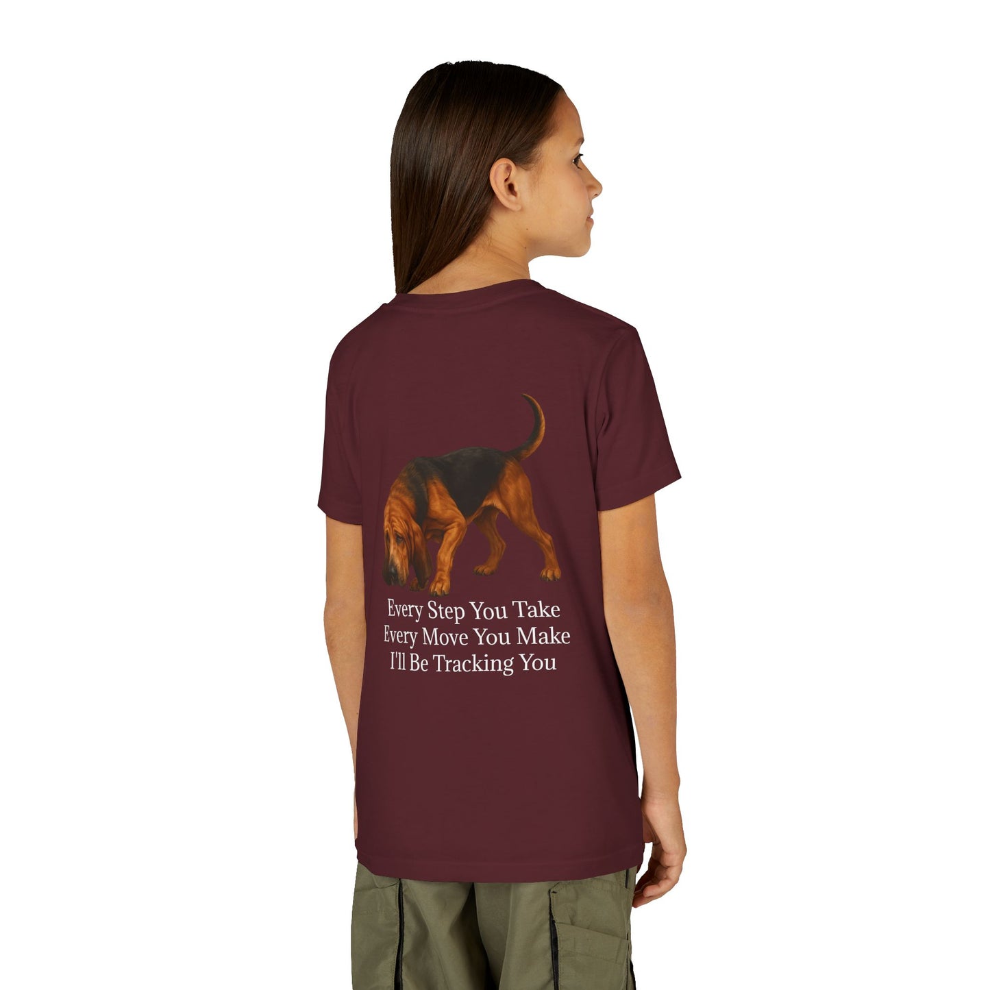 Tracking You Youth Unisex Short Sleeve Crewneck Tee