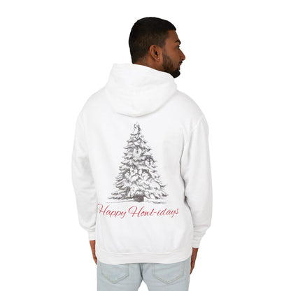 Happy Howl-idays Unisex Lightweight Hoodie