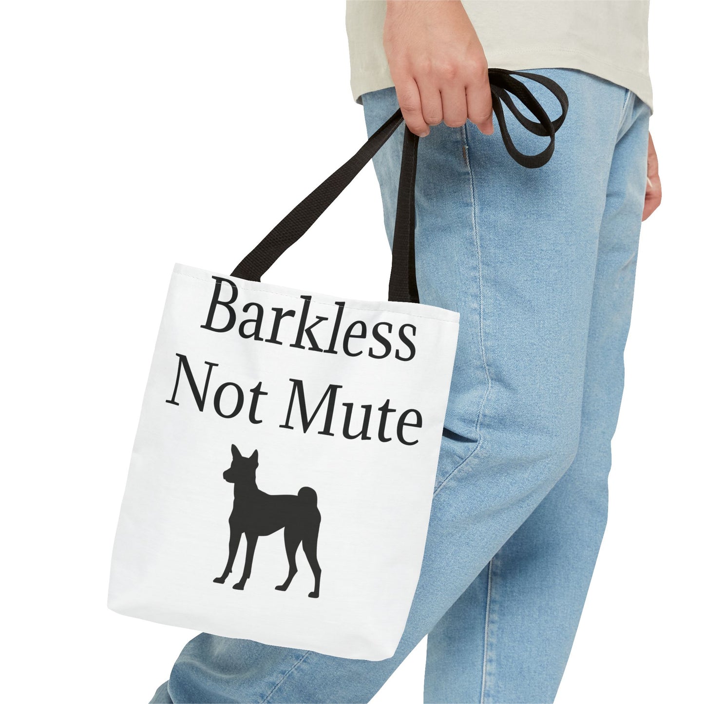 Barkless Not Mute Tote Bag