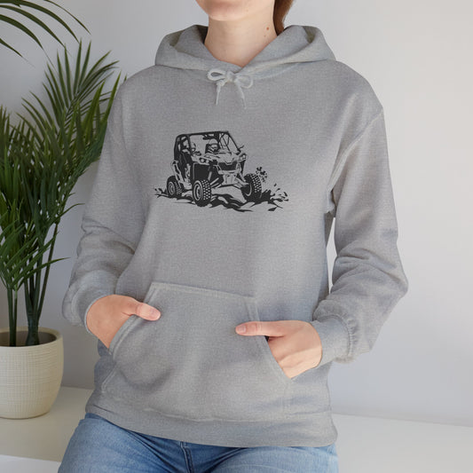 Slingin' Mud Side By Side Unisex Hoodie