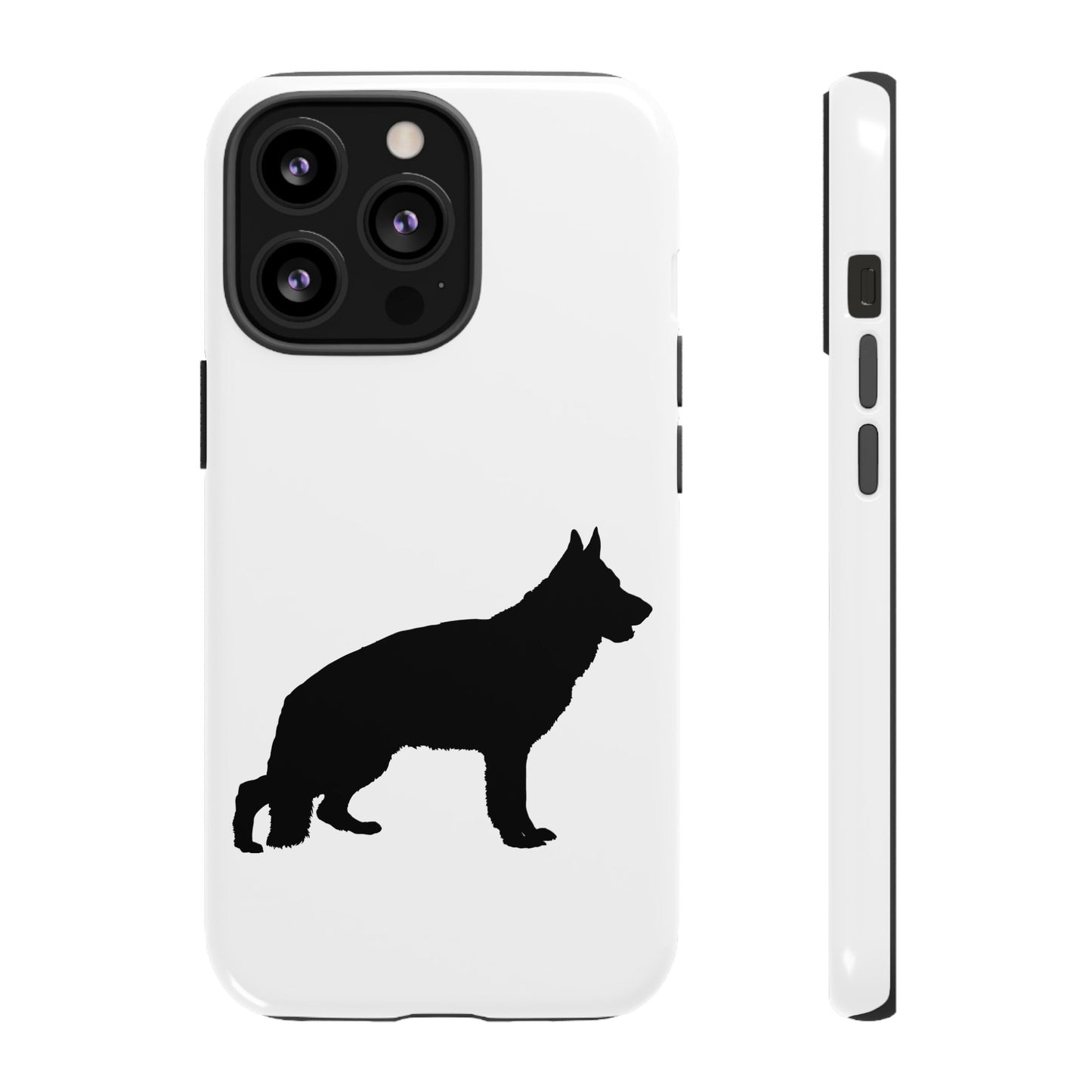 German Shepherd Silhouette iPhone Case