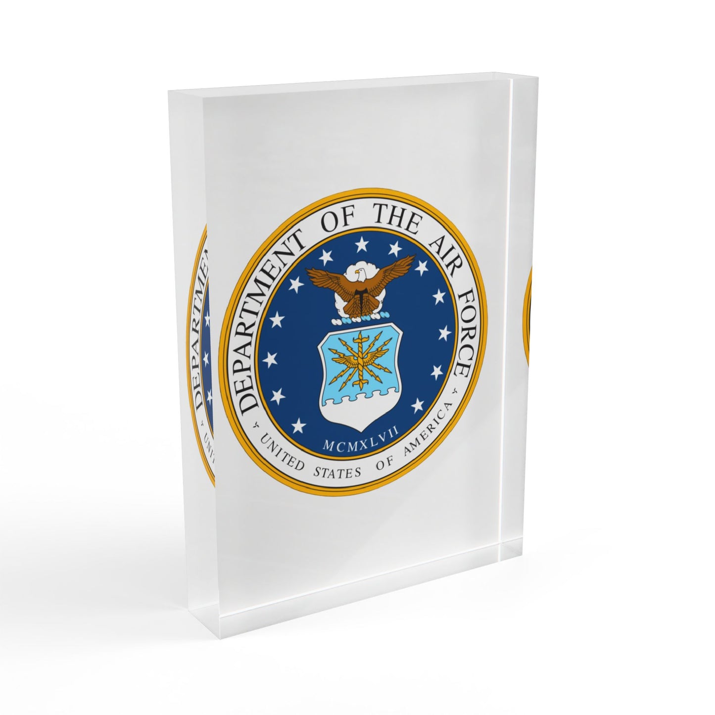 US Air Force Acrylic Photo Block