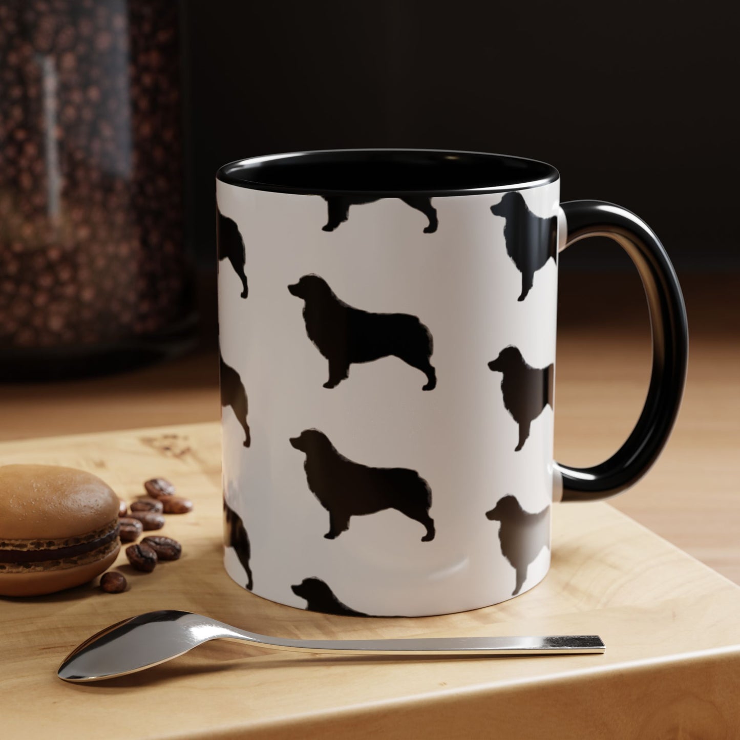 Aussie Silhouette 2-Tone Coffee Mug