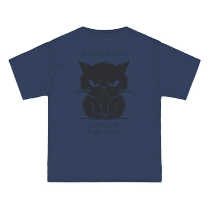 Kitten Me Men's Short-Sleeve Crewneck Tee
